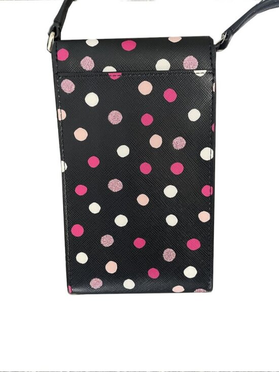 Kate Spade Staci Glimmer Dot Printed Flap Phone Crossbody NWOT - Picture 4 of 6
